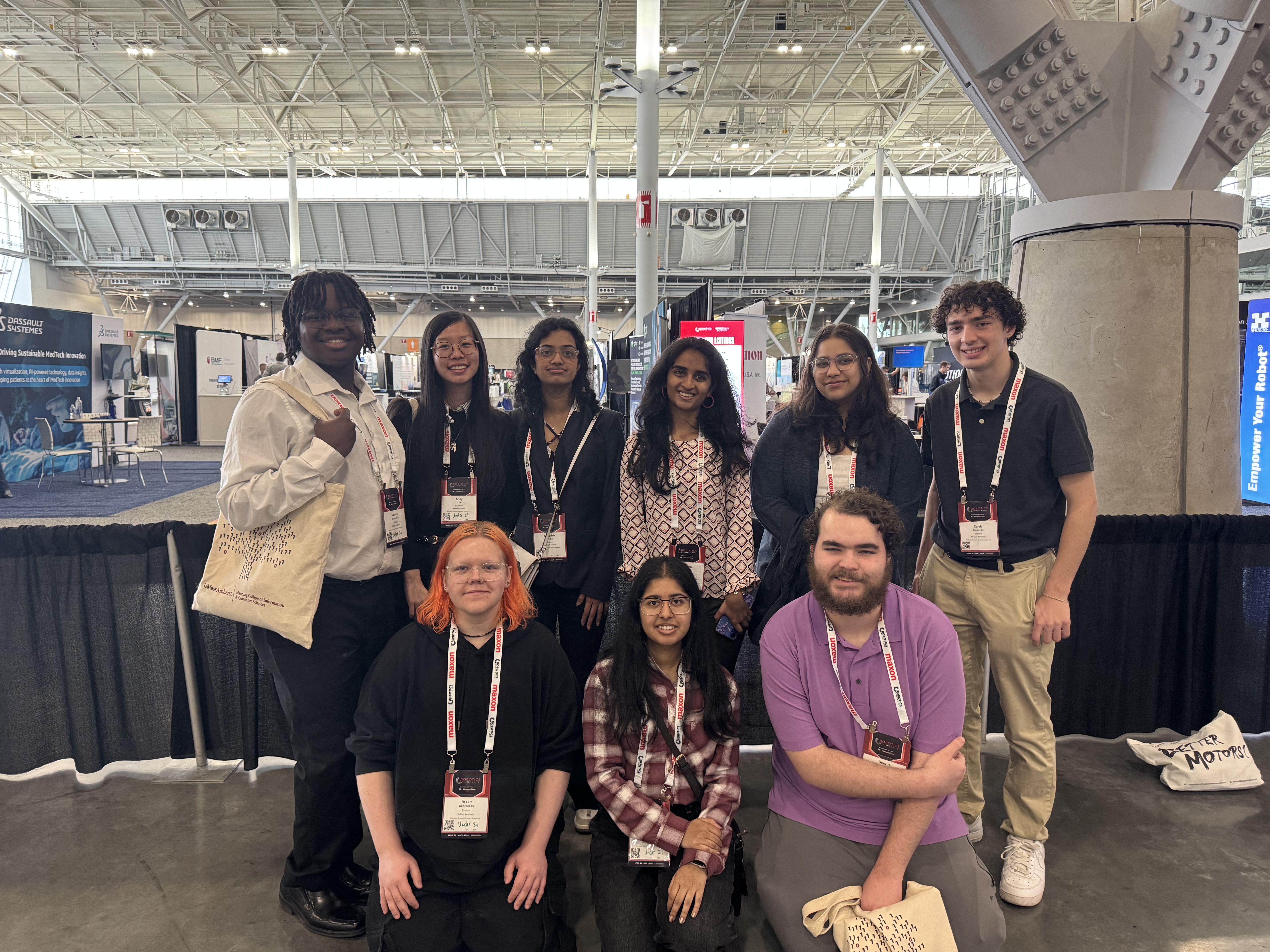FIERCE students at the 2025 conference in Boston